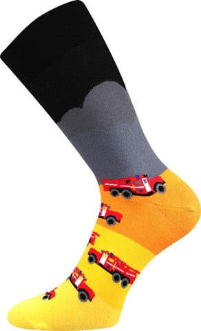 Společenské ponožky Lonka TWIDOR hasiči 39-42 (26-28)
