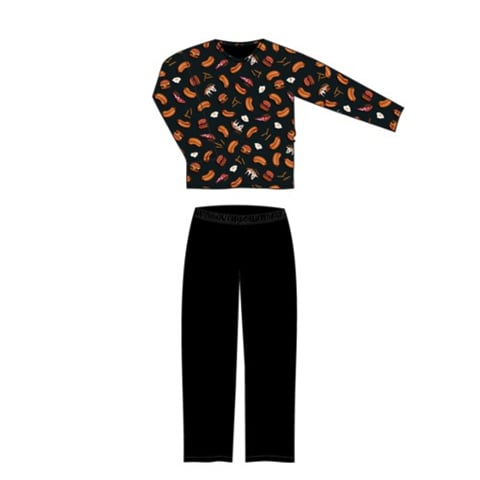 Pánské pyžamo LOOPING fastfood II