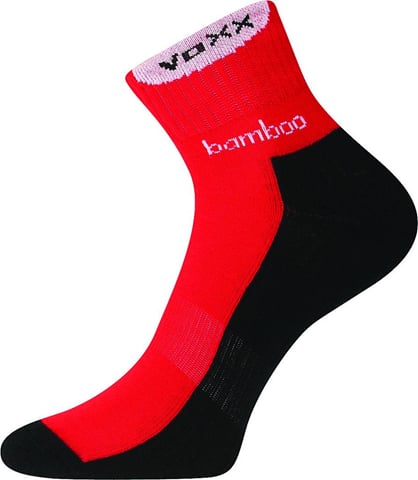 Ponožky bambusové VoXX BROOKE červená 35-38 (23-25)