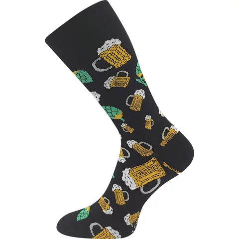 Trendy společenské ponožky DEPATÉ Sólo pivo