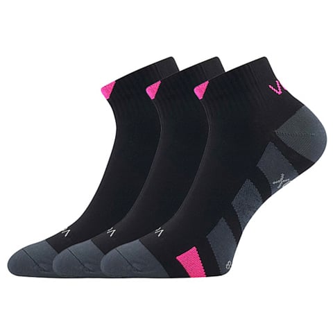 Ponožky VoXX GASTM černá s růžovou 39-42 (26-28)