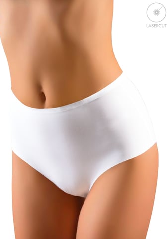 Dámské vyšší kalhotky Femme EMILI bílá XL