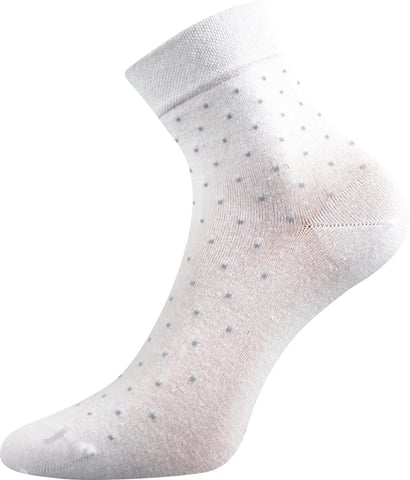 Ponožky LONKA FIONA bílá 39-42 (26-28)