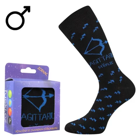 Ponožky se znamením - ZODIAC STŘELEC pánské