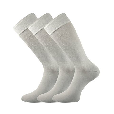 Společenské ponožky DIPLOMAT světle šedá 39-42 (26-28)