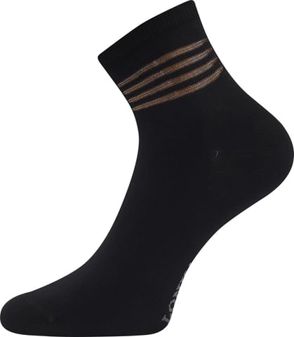 Ponožky Lonka FASKETA černá 35-38 (23-25)
