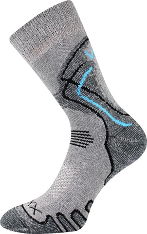 Ponožky VoXX LIMIT III šedá/modrá 35-38 (23-25)