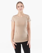 Dámské tričko s krátkým rukávem GINA Bamboo 08027P