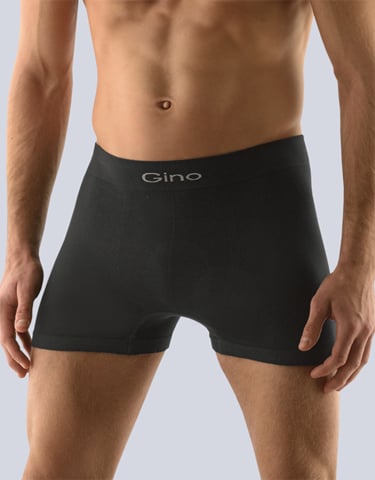 Pánské boxerky s delší nohavičkou GINO 54000P černá M/L