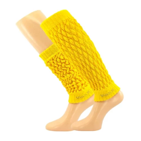 Dámské pletené návleky VoXX NARVIK žlutá