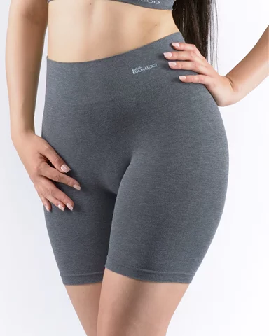 Dámské boxerky prodloužené GINA 03019P šedá bílá XL/XXL