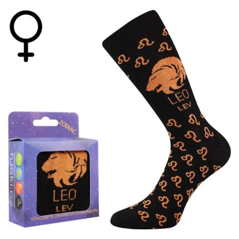 Ponožky se znamením - ZODIAC LEV dámské