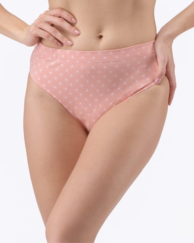 Dámské klasické kalhotky s širší pasovou gumou GINA 10288P