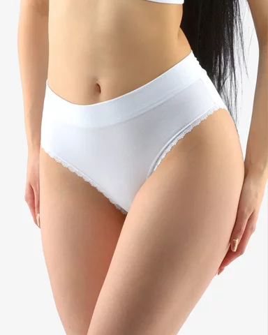 Dámské kalhotky klasické GINA 10236P bílá XL/XXL