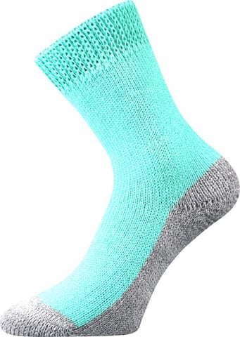 Spací ponožky světle zelená 43-46 (29-31)