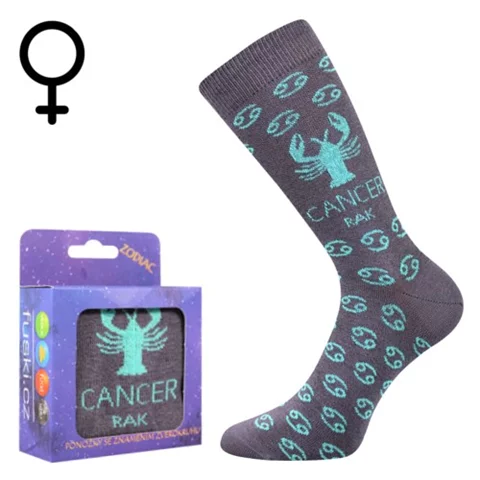 Ponožky se znamením - ZODIAC RAK dámské