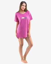 Dámská noční košile krátký rukáv GINA 19102P