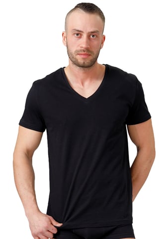 Pánské tričko 178 HOTBERG černá XXL