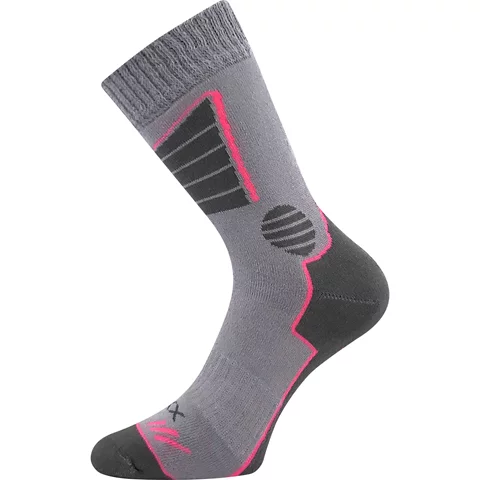 Ponožky sportovní froté THERMAX šedé (3 páry)