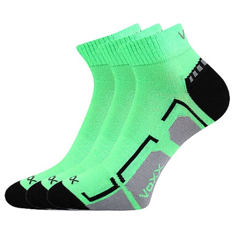 Ponožky VoXX FLASHIK neon zelená 20-24 (14-16)