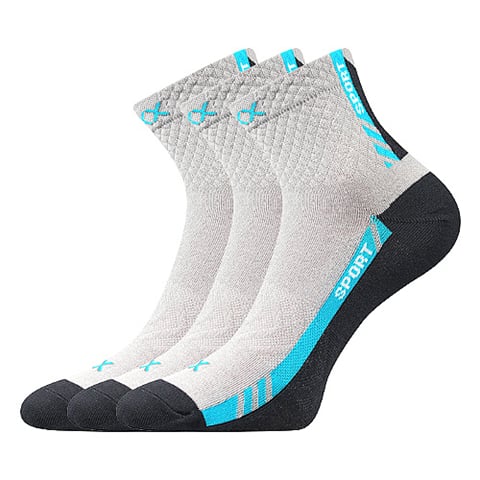 Ponožky VoXX PIUS světle šedá 43-46 (29-31)