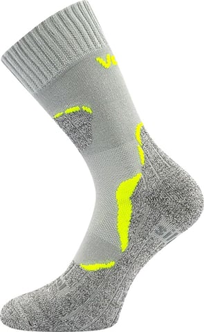 Dvouvrstvé termo ponožky VoXX DUALIX světle šedá 43-46 (29-31)