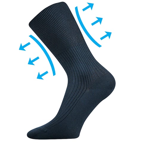 Zdravotní ponožky ZDRAVAN tmavě modrá 35-37 (23-24)