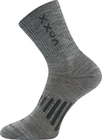 Ponožky VoXX POWRIX světle šedá 35-38 (23-25)