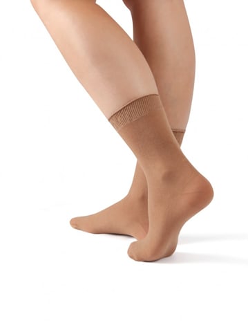 Bavlněné ponožky POHODA tělová 620 27 (41)