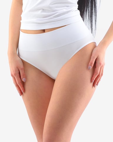 Dámské kalhotky klasické se širokým bokem GINA Bamboo 00026P