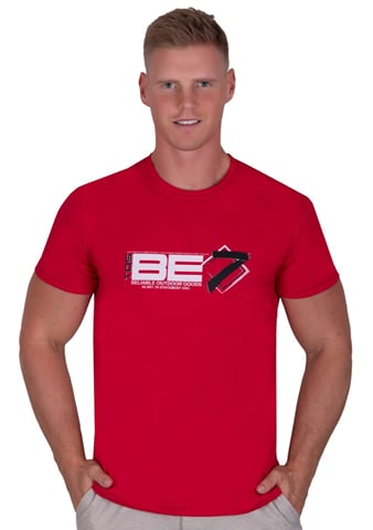 Pánské tričko 857 TDS červená M