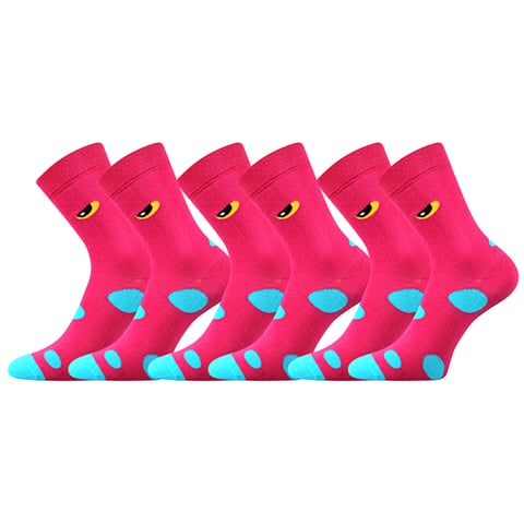 Dětské ponožky Lonka TWIDORIK růžová 20-24 (14-16)