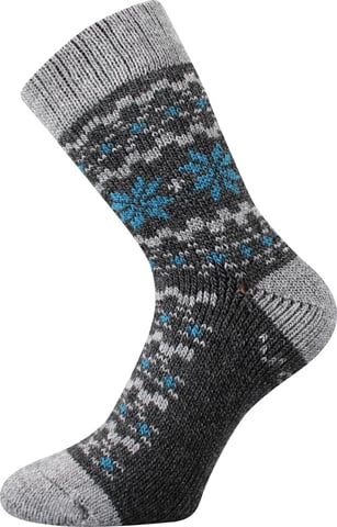 Ponožky VoXX TRONDELAG antracit melé 43-46 (29-31)