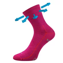 Ponožky VoXX BAERON fuxia