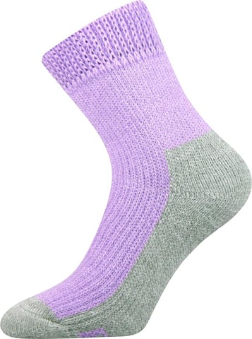 Spací ponožky fialová 35-38 (23-25)
