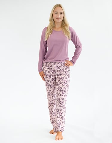 Dámské pyžamo dlouhé GINA 19159P