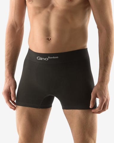 Pánské boxerky s delší nohavičkou GINO 54004P černá