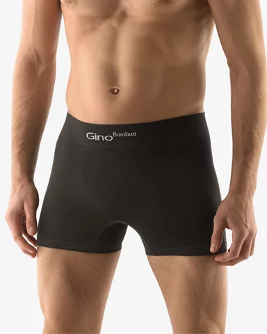 Pánské boxerky s delší nohavičkou GINO 54004P černá XL/XXL
