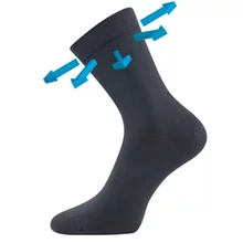 Ponožky Lonka DRBAMBIK tmavě šedá