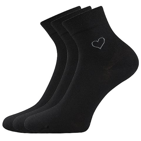 ponožky Filiona černá 35-38 (23-25)