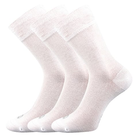 Bambusové ponožky DELI bílá 39-42 (26-28)