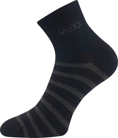 Dámské ponožky VoXX BOXANA pruhy černá 35-38 (23-25)