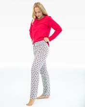 Dámské pyžamo dlouhé GINA 19137P