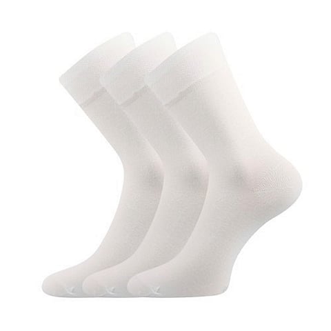 Ponožky modalové Lonka DYPAK bílá 35-38 (23-25)