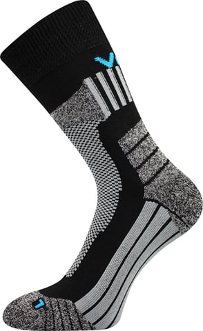 Teplé ponožky VoXX EGOIST černá-modrá 35-38 (23-25)