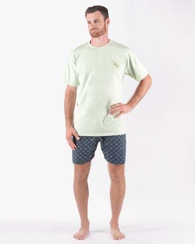 Pánské pyžamo krátké GINO 79166P