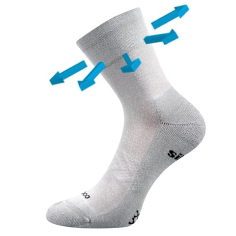 Sportovní ponožky VoXX ESENCIS světle šedá