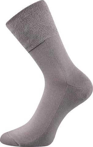 Zdravotní ponožky FINEGO světle šedá 43-46 (29-31)