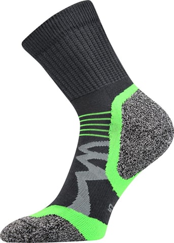 Tenisové ponožky VoXX SIMPLEX tmavě šedá 35-38 (23-25)