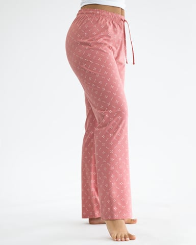 Dámské kalhoty pyžamové dlouhé GINA 19165P
